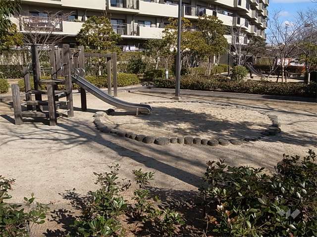 敷地内のプレイロット