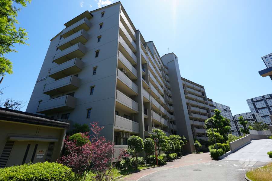 ラヴェール芦屋1 5号棟の外観（北東側から）