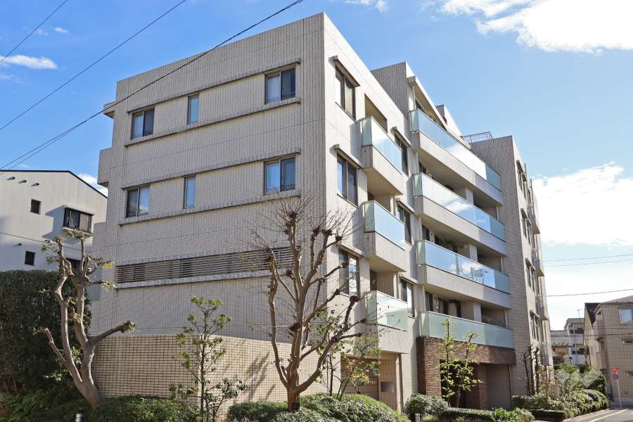 ブランズ砧の外観（北西側から）