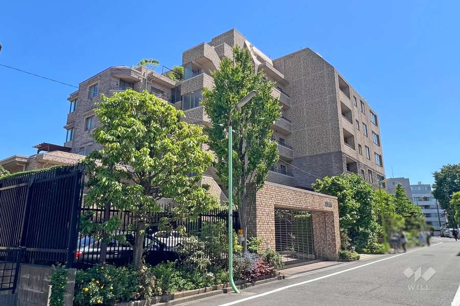 パークコート砧イーストの外観(北西側から)