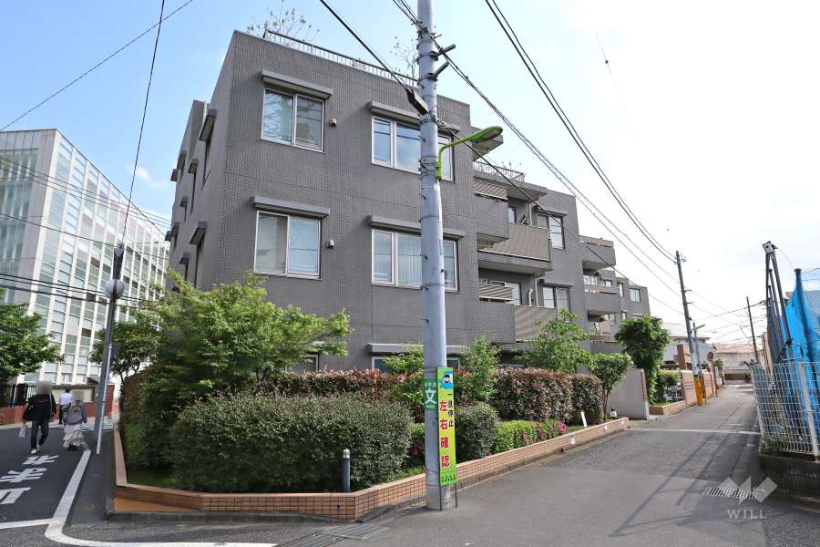 D'グランセ世田谷砧の外観（北東側から）