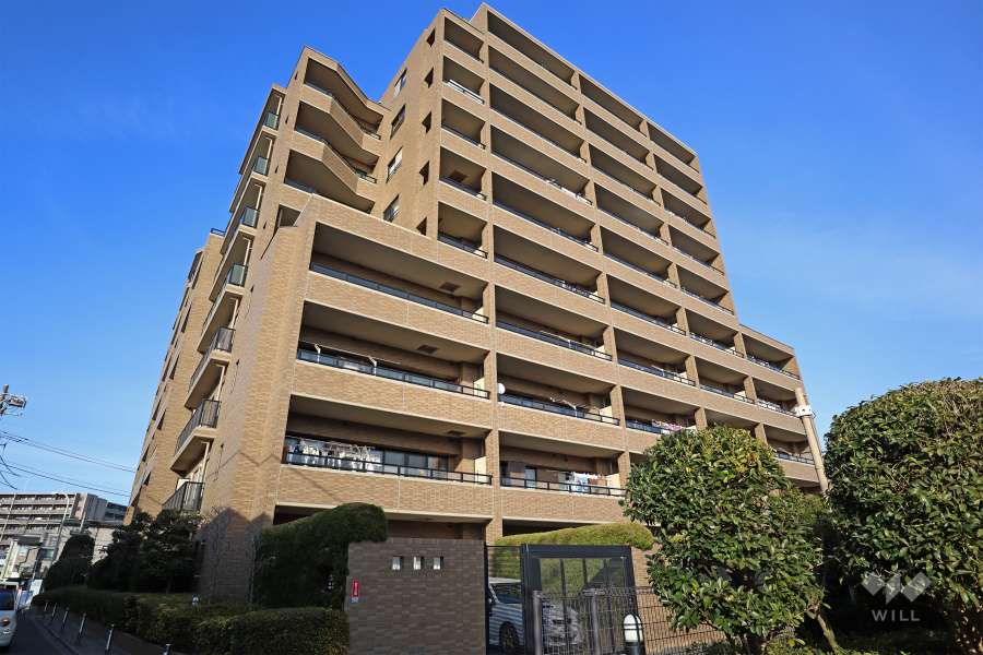 藤和砧公園ホームズの外観（南西側から）