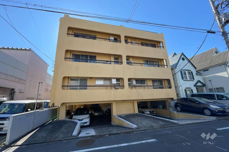 真和ハイツの外観（北東側から）