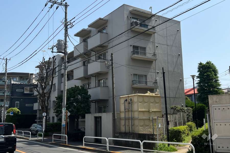 パークハイム宮坂の外観(北西側から)