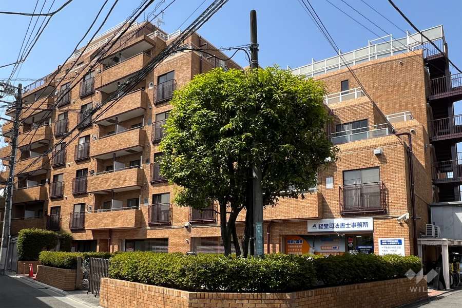 アルカディア経堂の外観(北東側から)