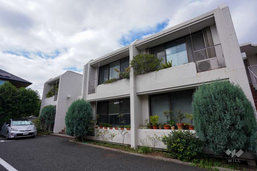 アルス宮の坂の外観（南東側から）