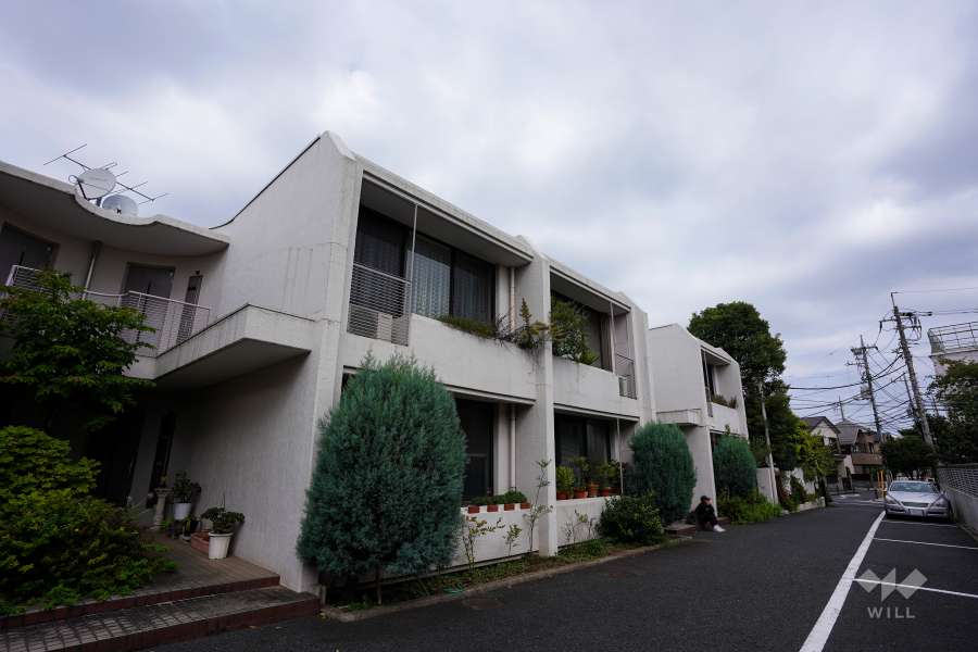 アルス宮の坂の外観（南西側から）