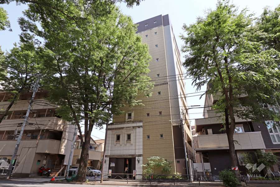 エステムプラザ世田谷千歳烏山の外観（北西側から）