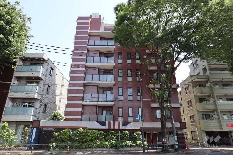 サンクタス千歳烏山エストの外観（北西側から）