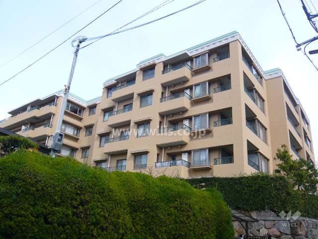 芦屋打出小槌アーバンライフの外観（南西から）