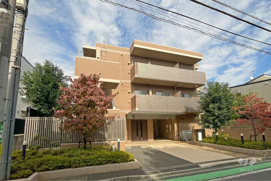 コージーコート二子玉川の外観（南西側から）