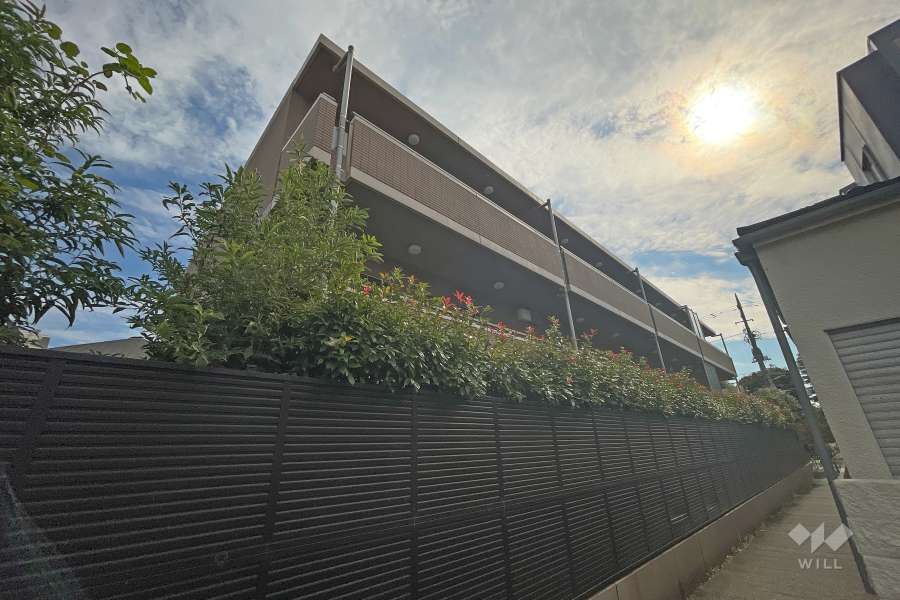 コージーコート二子玉川の外観（北西側から）