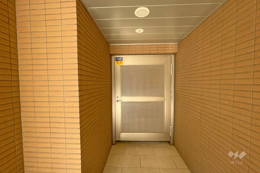 駐輪場の出入り口