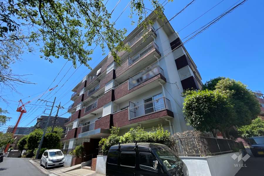 ドミール二子玉川の外観（北東側から）