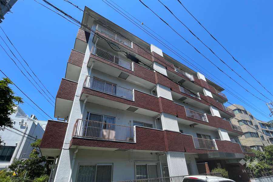 ドミール二子玉川の外観（南東側から）