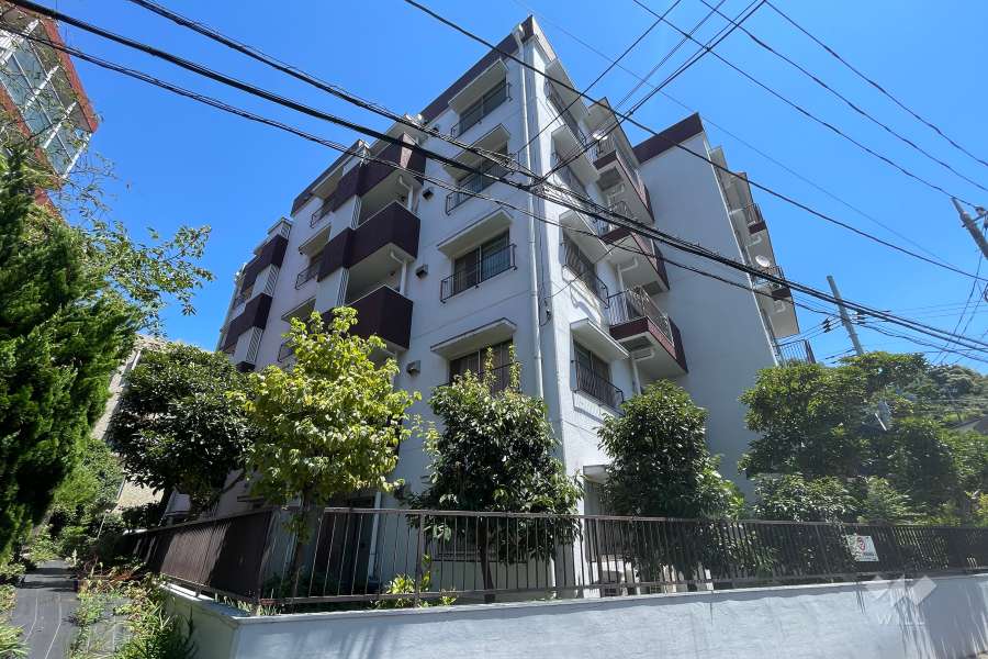 ドミール二子玉川の外観(南西側から）