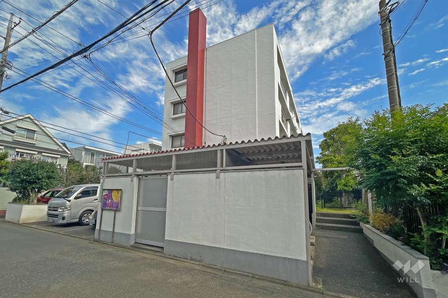 グリュック玉川の外観（西側から）