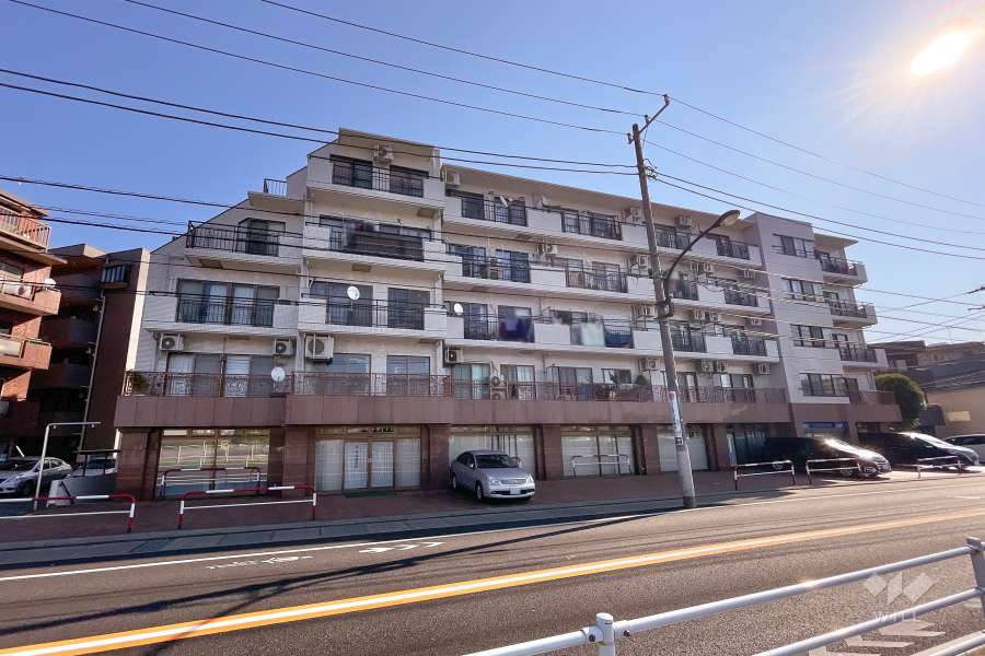 グリュック二子玉川の外観（北西側から）