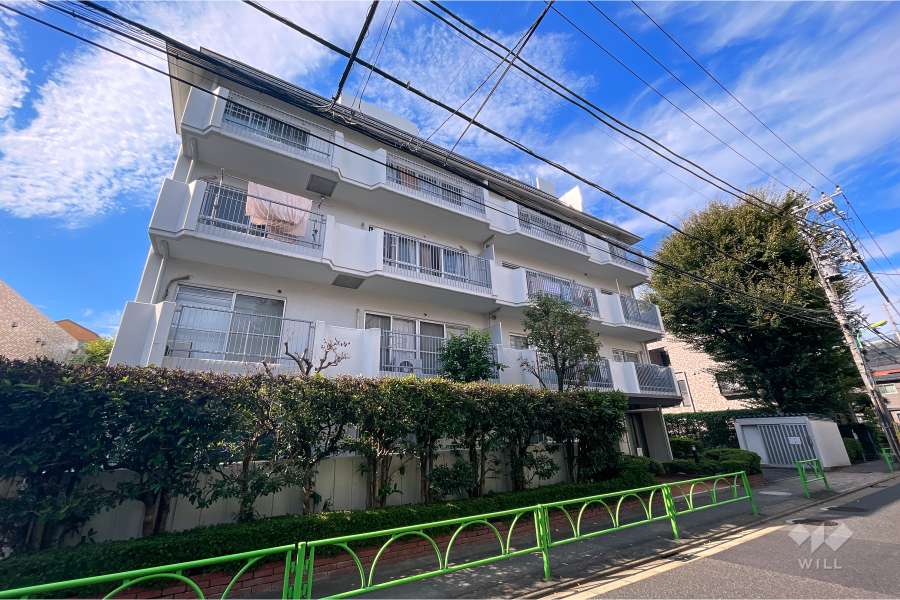 二子玉川ロイヤルマンションの外観（南東側から）