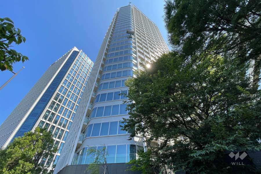 二子玉川ライズタワー＆レジデンスタワーウエストの外観（南側から）