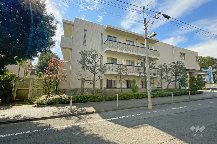 アールヴェール二子玉川の外観（北東側から）