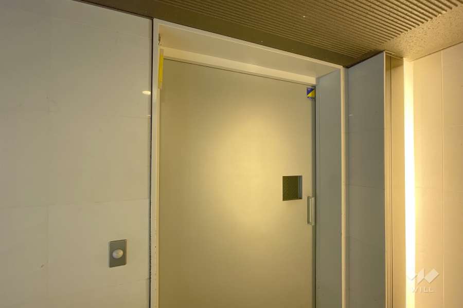 駐輪場の出入り口