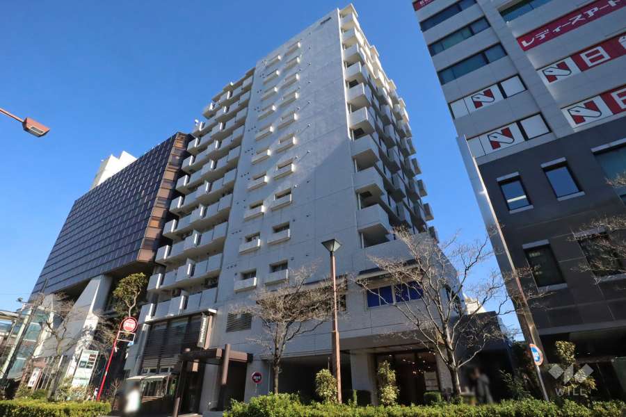 藤和二子玉川園コープの外観(南西側から)