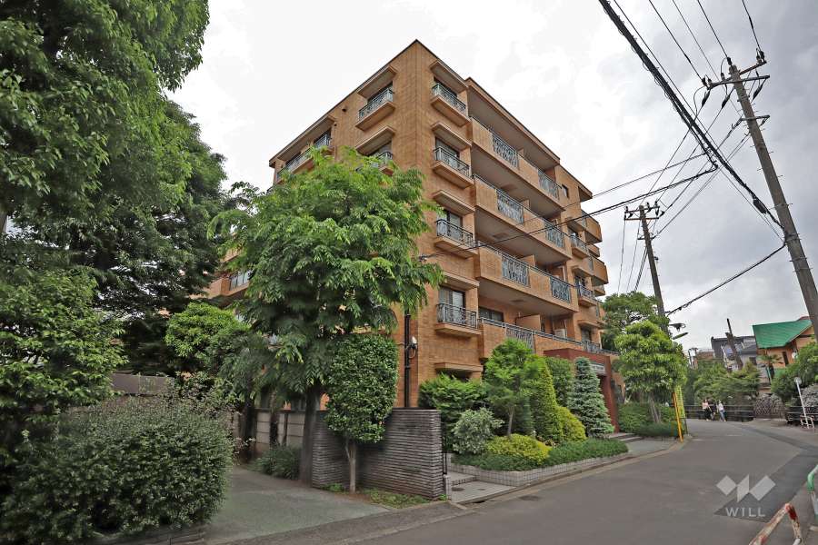 アトラス二子玉川園の外観（南東側から）