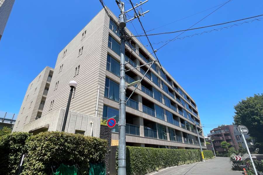 ブランズ二子玉川テラスの外観（南東側から）