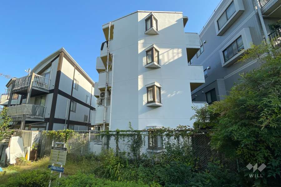 ハイシティ二子玉川の外観（南西側から）