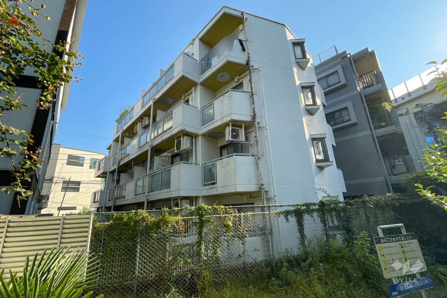 ハイシティ二子玉川の外観（北側から）