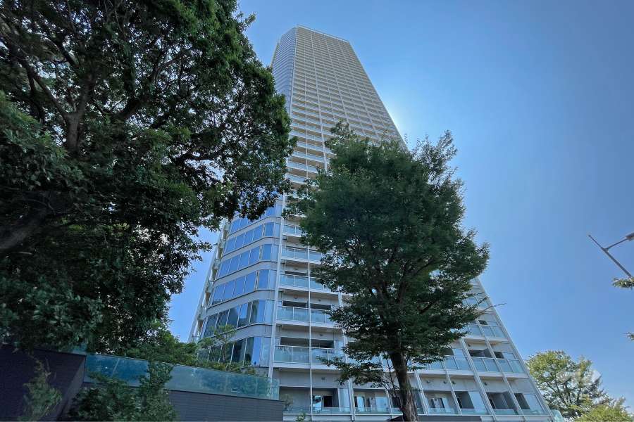 二子玉川ライズタワー＆レジデンスタワーイーストの外観（北西側から）