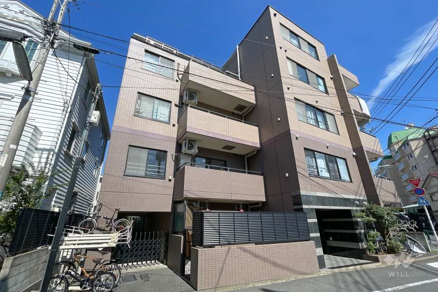 ホームズ用賀の外観（南西側から）　