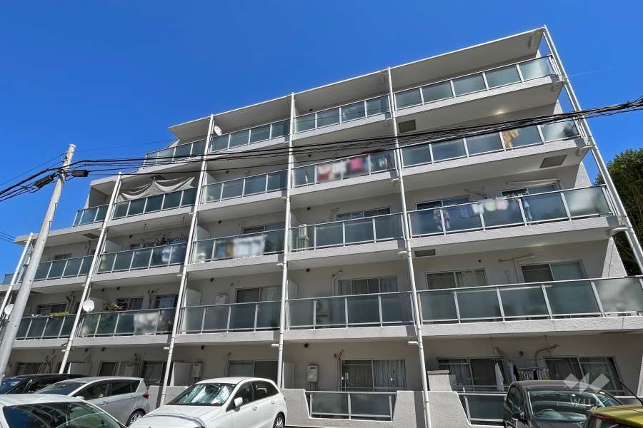 藤和用賀コープ2の外観（北西側から）