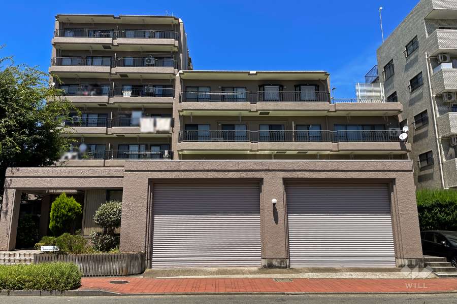 コンド玉川台の外観（南側から）