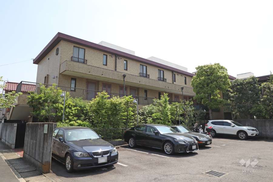 用賀アンクレーの外観（北西側から）