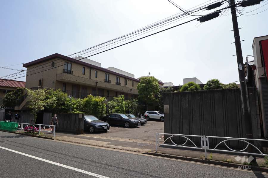 用賀アンクレーの外観（北西側から)