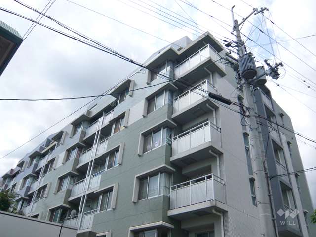 ルボアール芦屋の外観（南東側から）