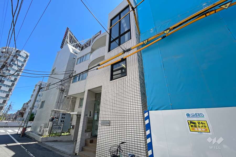 ソレイユ玉川台の外観（北側から）