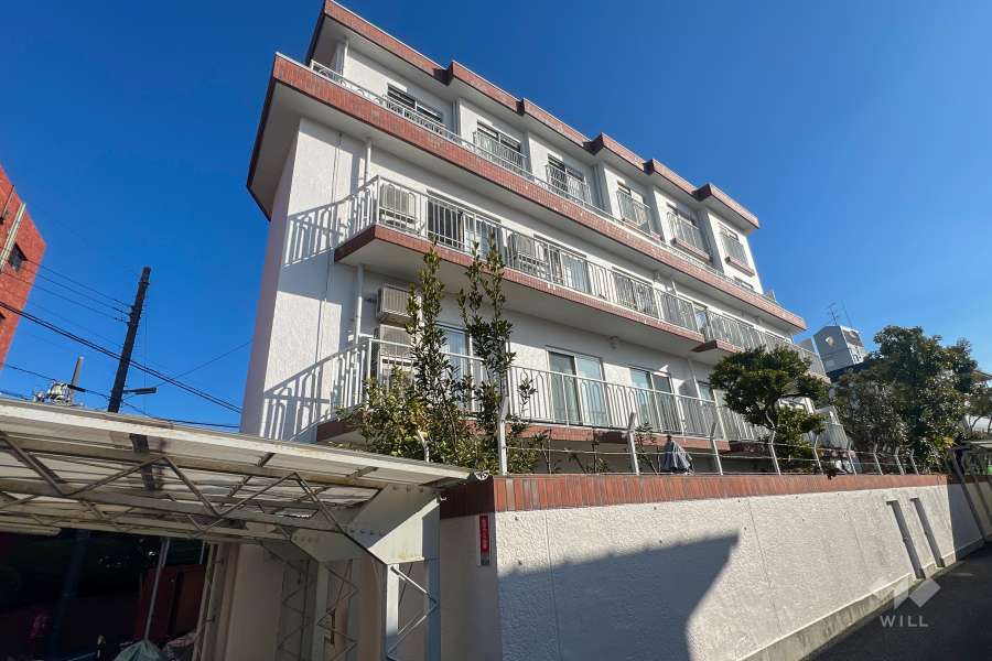 田園調布アビタシオンの外観（南西側から）