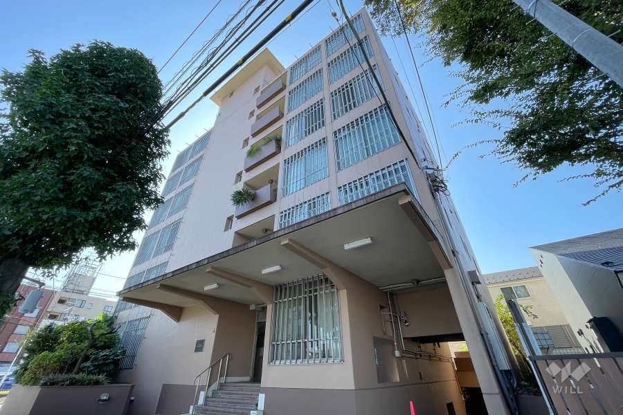 田園メイゾンの外観（北西側から）