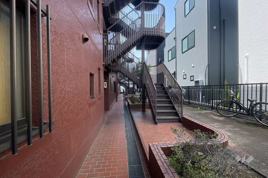 敷地の出入り口