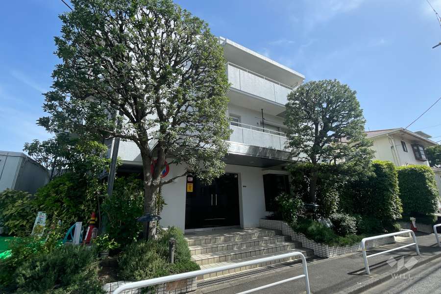 プチモンド多摩川園の外観（北西側から）