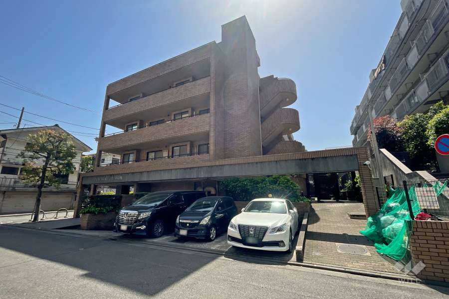 グランドステージ尾山台の外観（北側から）