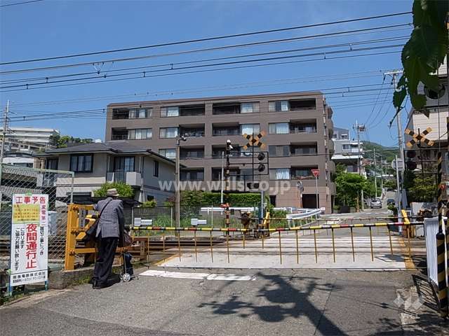 芦屋三条シティハウスの遠景。