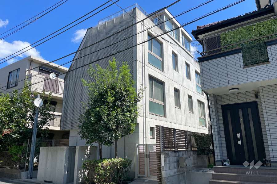 ベルヴィータ尾山台の外観(南西側から）