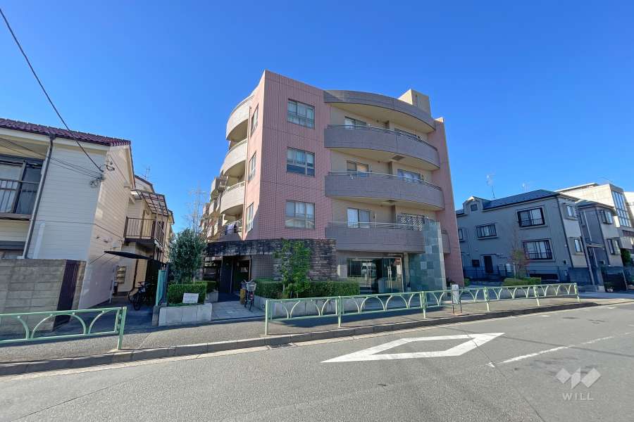 ジェイパーク尾山台２の外観（北東側から）