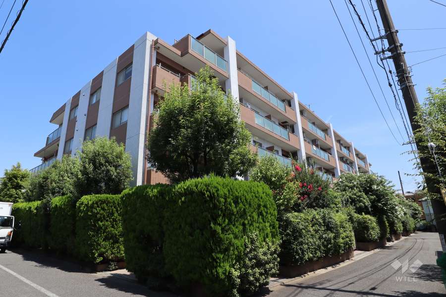 Jシティ田園調布の外観（南西側から）