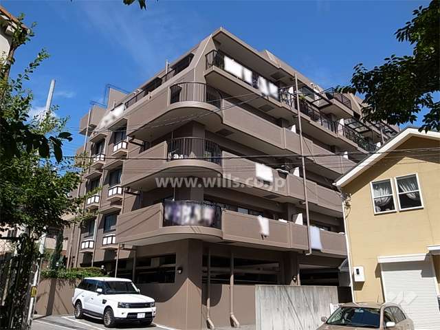 ソルディオ芦屋山手の外観（南西側から）