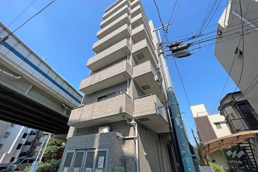 ガラシティ駒沢大学の外観（南西側から）